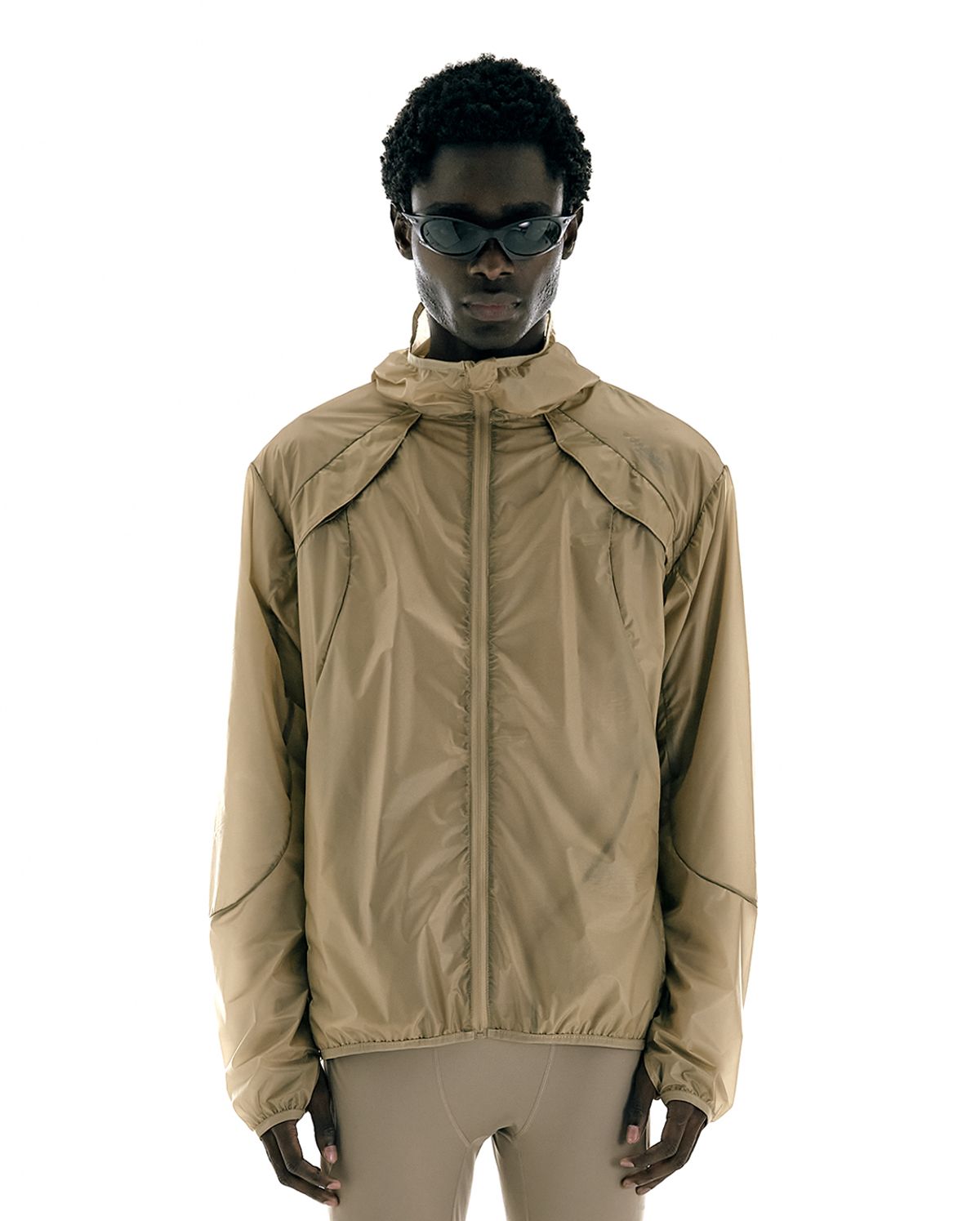 콜드웜(COLDWARM) Aero Shell Wind Jacket (Golden Beige)