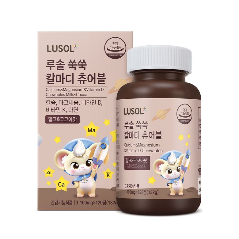 쑥쑥 칼마디 츄어블 1박스 (120정)