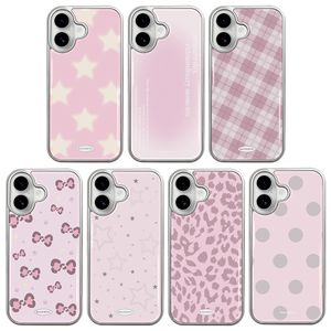 (+맥세이프) 실버 에폭시범퍼 핑크에디션 모음전 케이스 - 아이폰/갤럭시