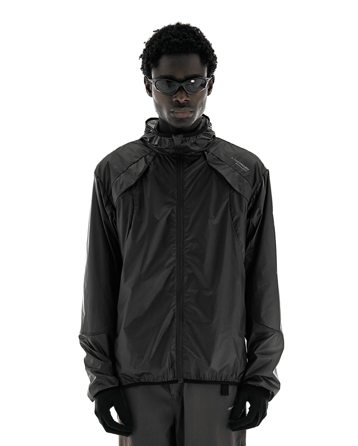 콜드웜(COLDWARM) Aero Shell Wind Jacket (Dark Brown)