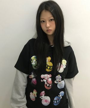 SHUGO CHARA! GROUP TEE(BLACK)