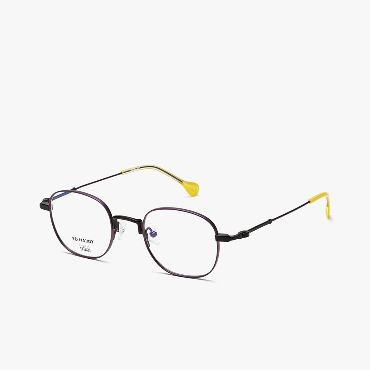 에드하디아이웨어(EDHARDY EYEWEAR) 안경테(ED7043 PURPLE 48)