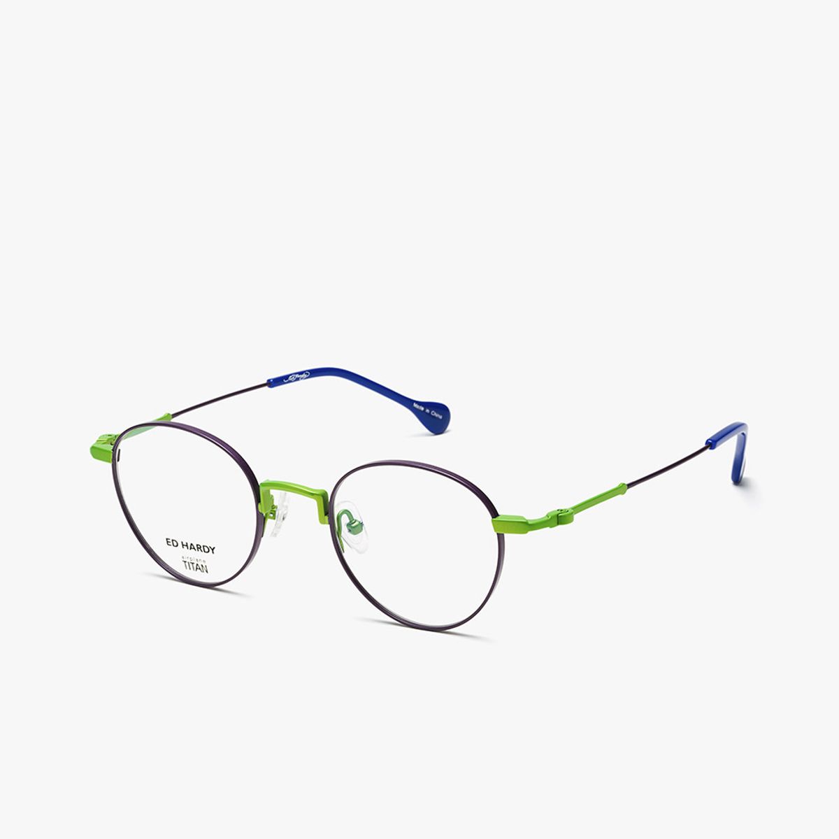 에드하디아이웨어(EDHARDY EYEWEAR) 안경테(ED7042 PURPLE 48)