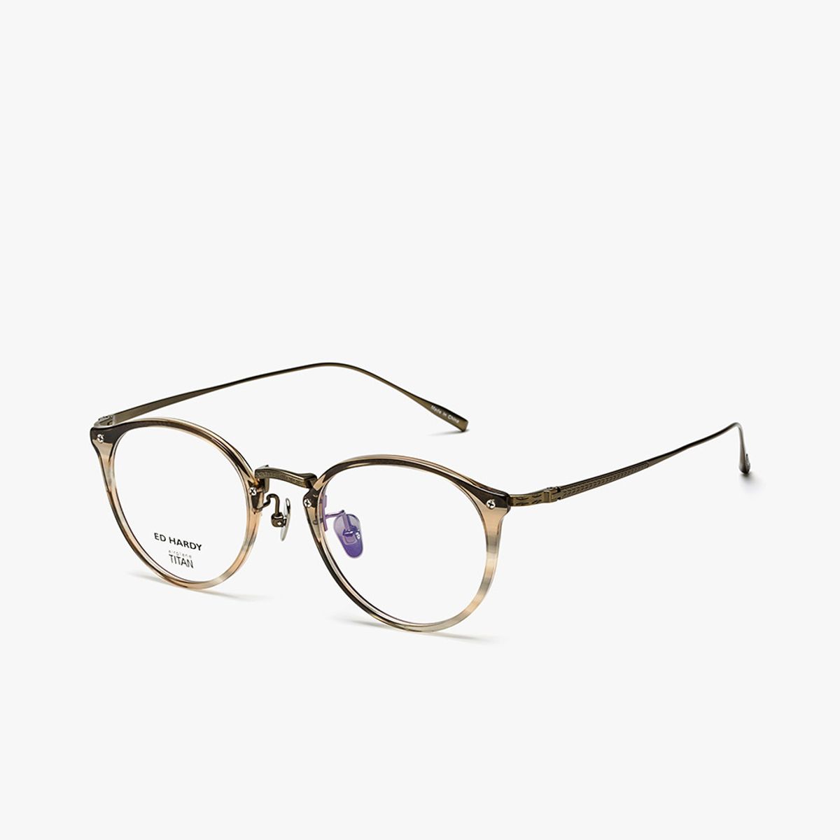 에드하디아이웨어(EDHARDY EYEWEAR) 안경테(ED5032 BROWN 48)