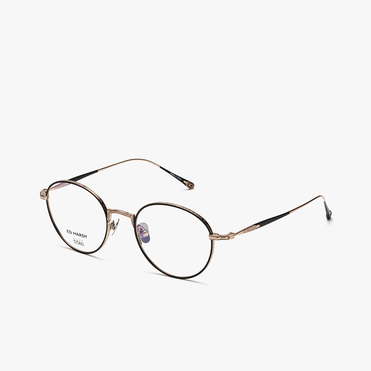 에드하디아이웨어(EDHARDY EYEWEAR) 안경테(ED5027 BLACKROSE 49)