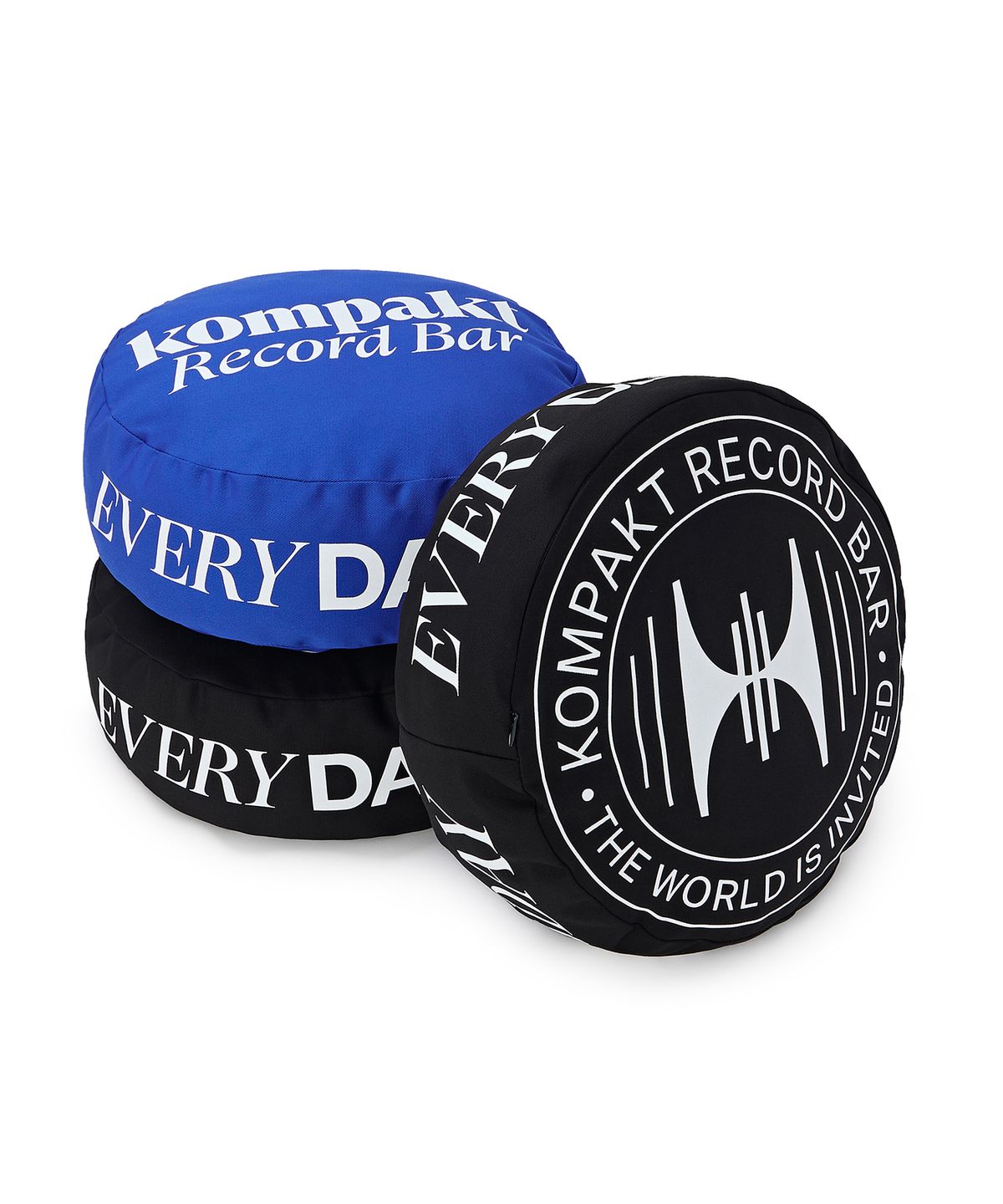 콤팩트 레코드 바(KOMPAKT RECORD BAR) KRB Round Cushion - Black/Blue