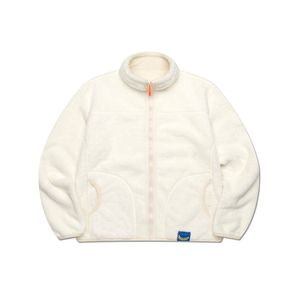 리버서블 플리스 집업 오프화이트