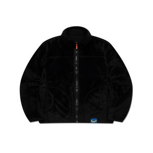 리버서블 플리스 집업 블랙