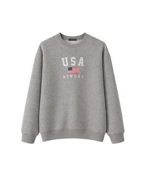 모노 탄탄 USA 오버핏 맨투맨 [M-8XL]