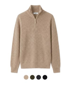 데일리 하프 집업 니트 - 4color