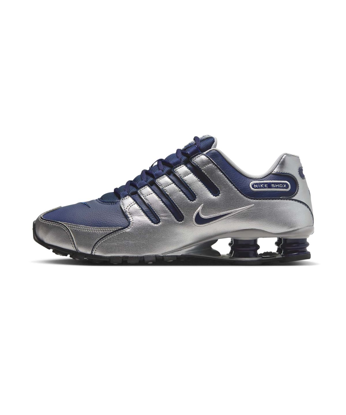 나이키(NIKE) 샥스 NZ M - 미드나이트 네이비:메탈릭 실버:블랙 / 378341-402