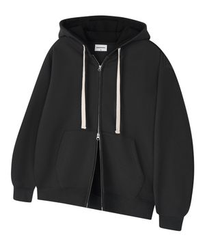 2WAY 시그니처1 후드집업_차콜