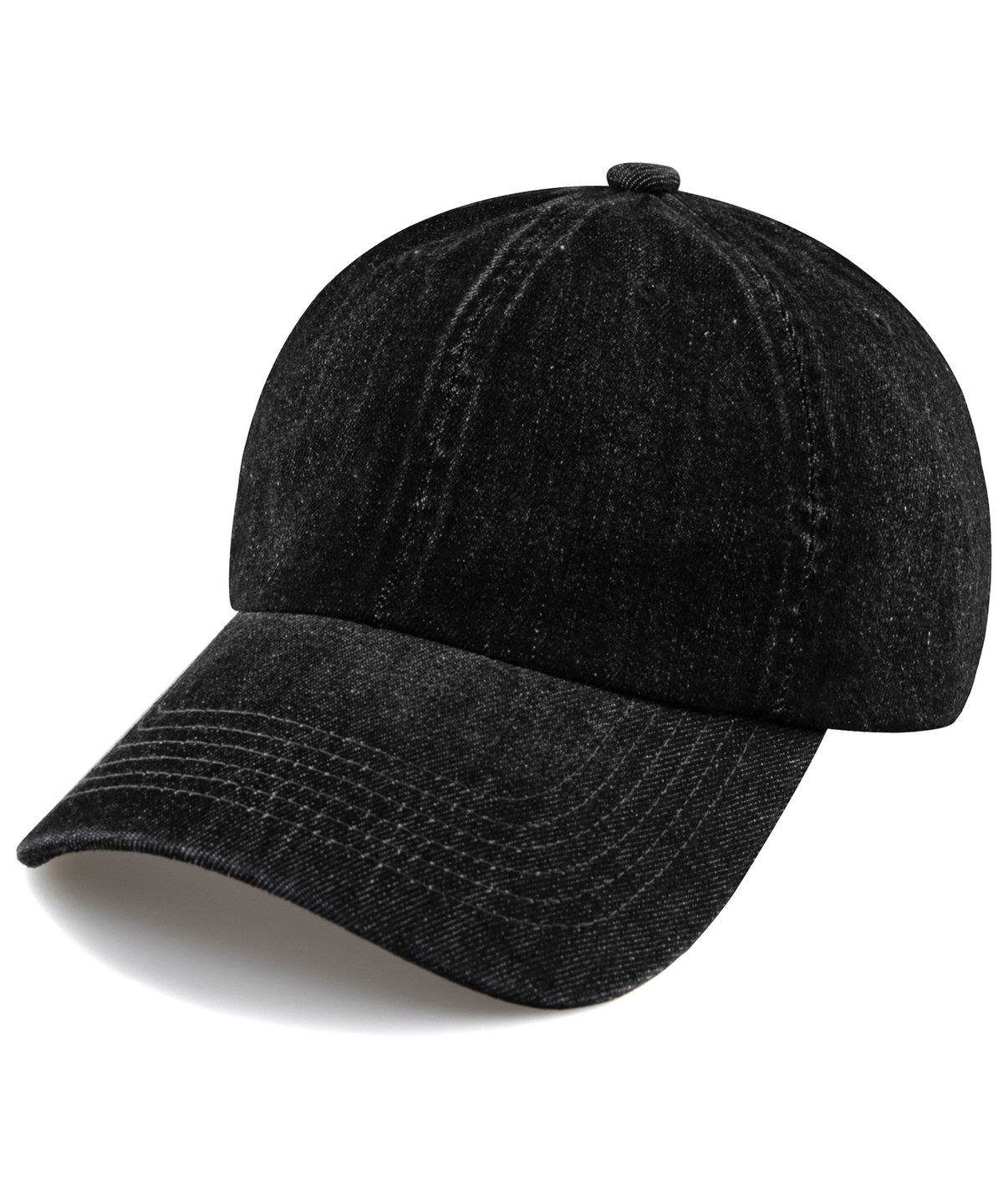 챕터(CHAPTER) SIGNATURE DENIM BALL CAP-블랙 데님