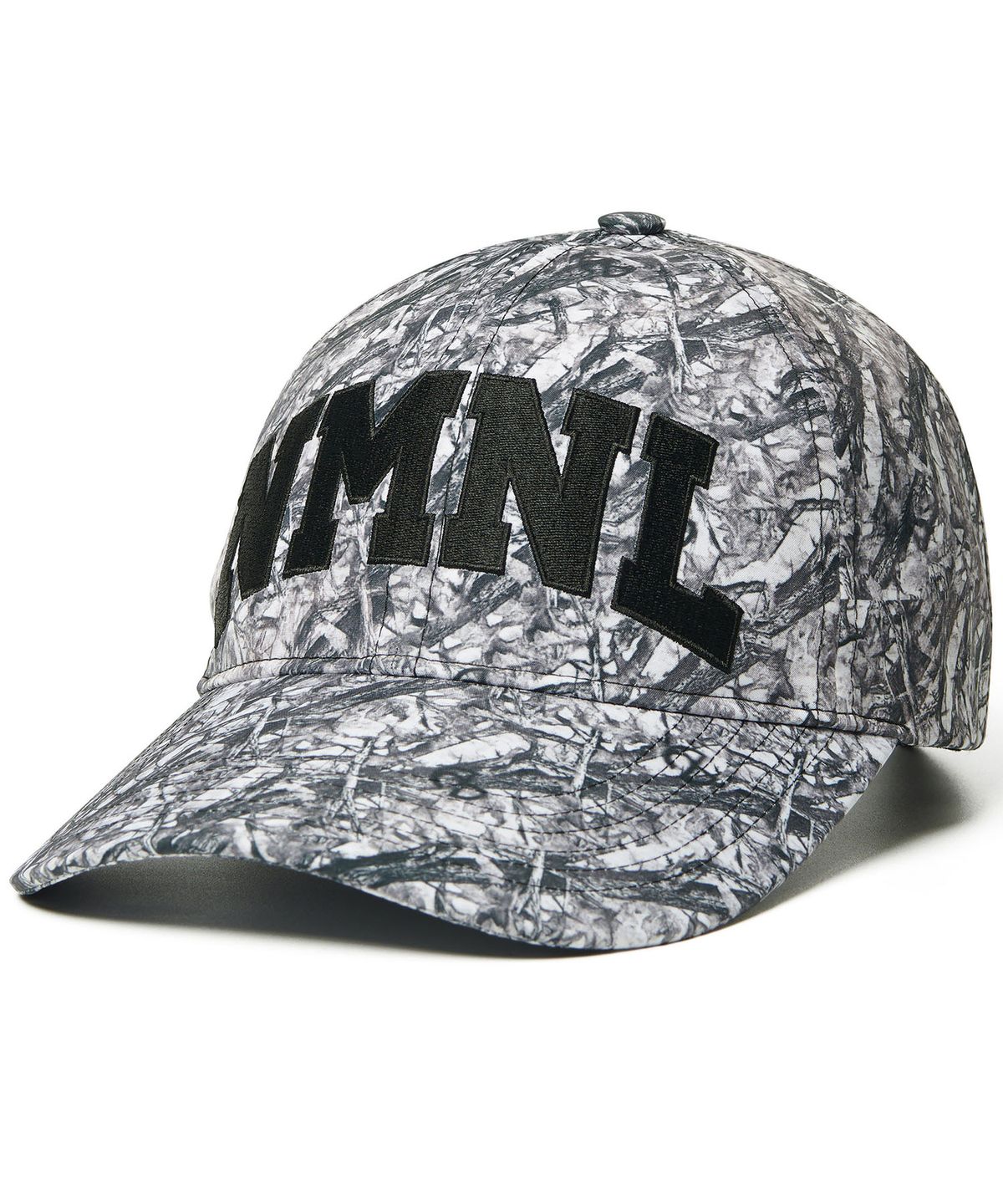 노매뉴얼(NOMANUAL) NM NATURE CAMO BALL CAP - BLACK