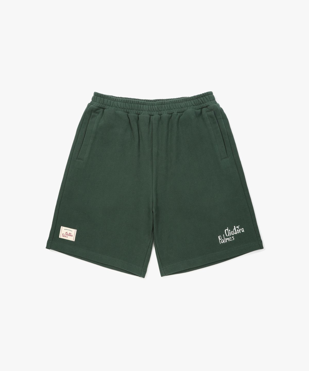 디아도라(diadora) [DIADORA by PALMES] 로고 포인트 하프 팬츠 GREEN