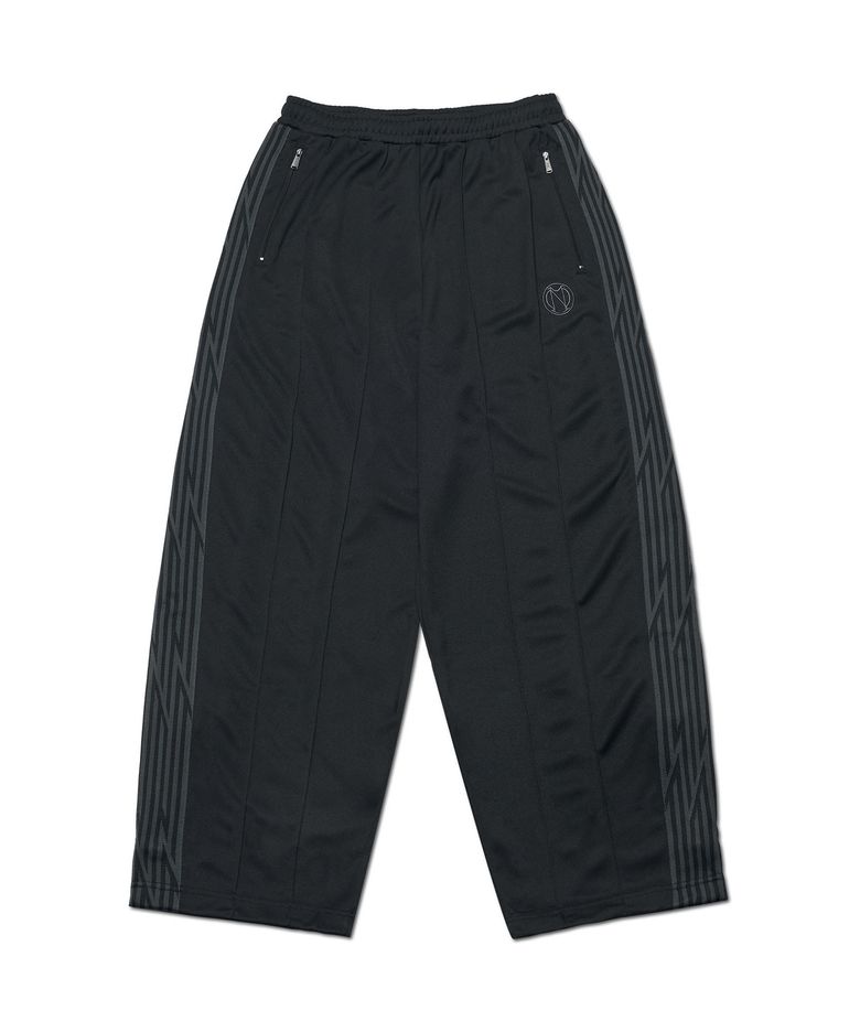 NM WIDE TRACK PANTS - BLACK