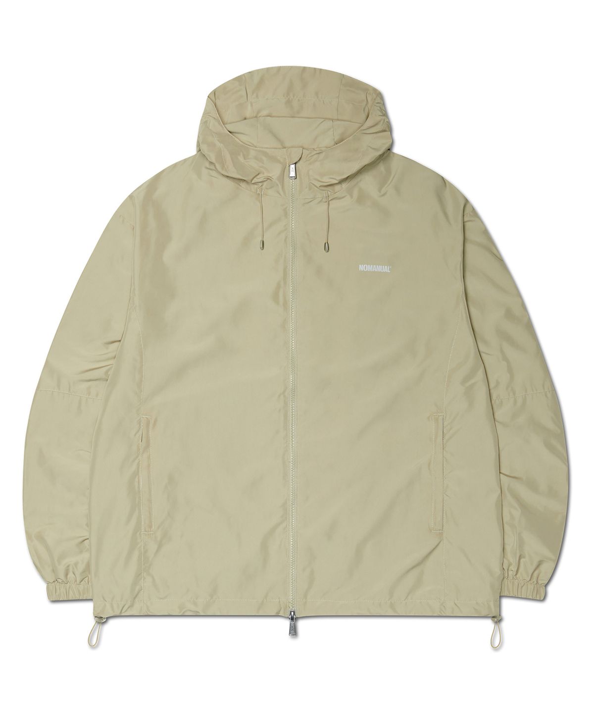 노매뉴얼(NOMANUAL) PENON WINDLOCK JACKET - SAND GRAY
