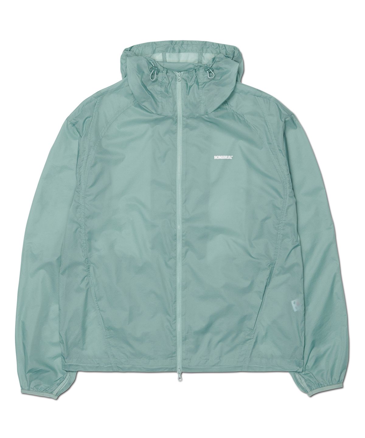 노매뉴얼(NOMANUAL) DUNE LIGHT NYLON JACKET - MARINA
