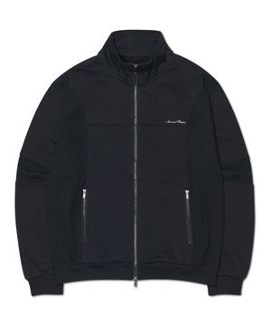 NM WAFFLE BLENDED JERSEY - BLACK