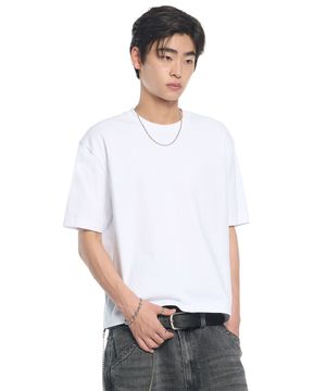 NM CROP T-SHIRT - WHITE