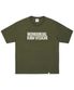 ROUGH TEXTURE PRINT T-SHIRT - KHAKI
