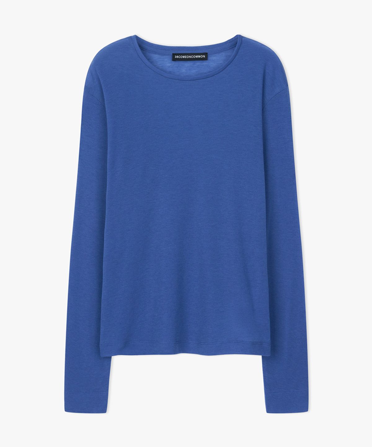 38컴온커먼(38COMEONCOMMON) Sheer Touch Long Sleeve (Blue)