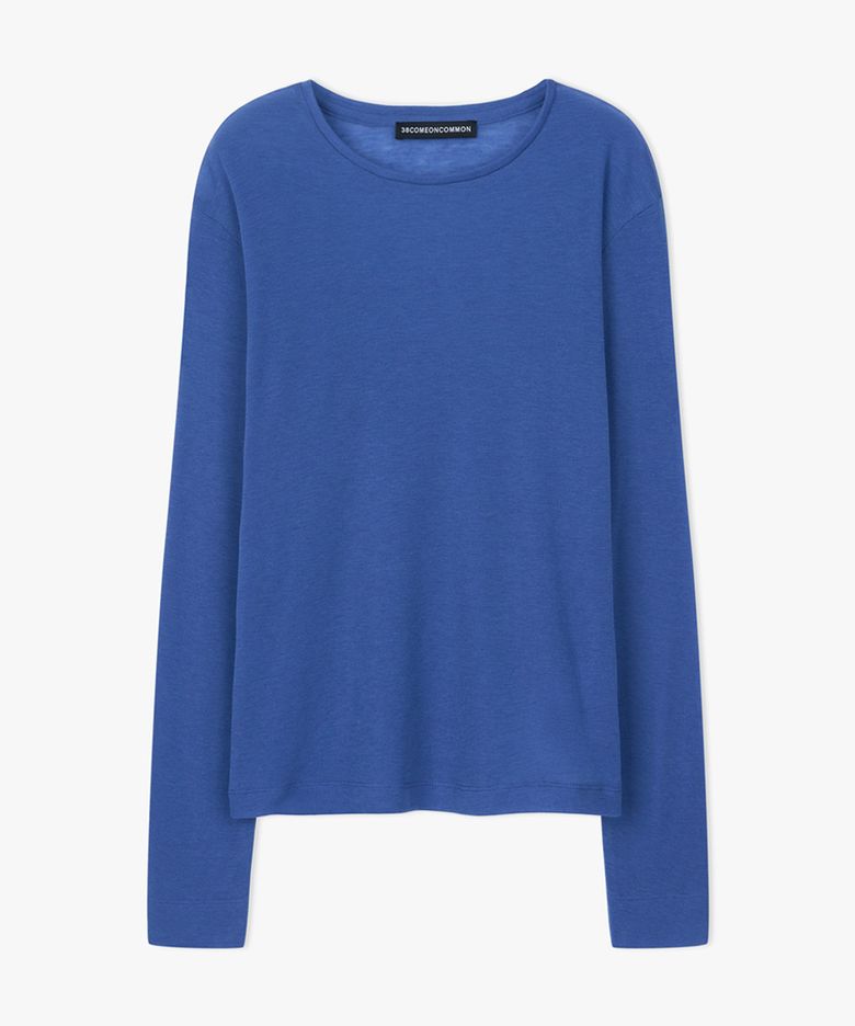 Sheer Touch Long Sleeve (Blue)
