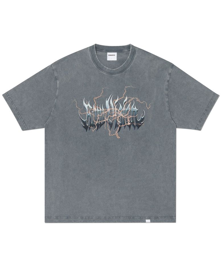 LIGHTNING RAW VISION T-SHIRT - WASHED CHARCOAL