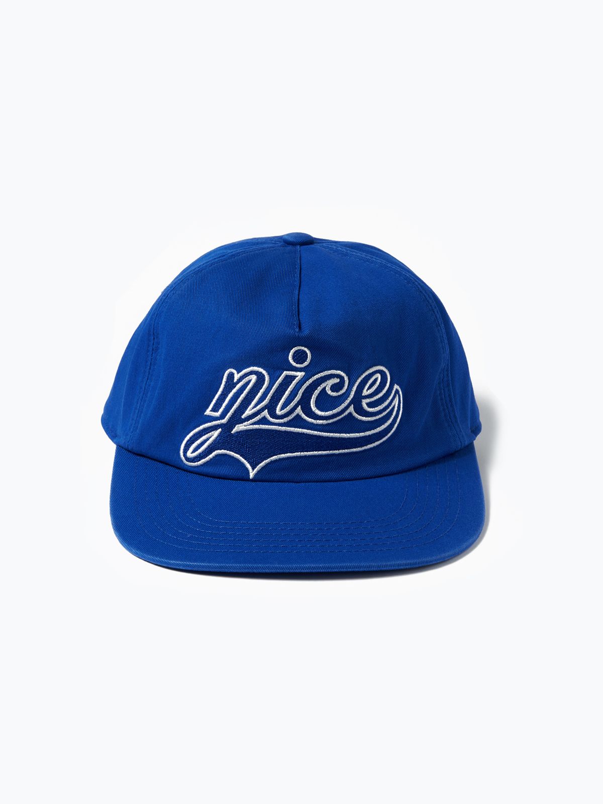 나이스웨더(NICEWEATHER) NW 베이스볼 로고 5P 캡 (블루)