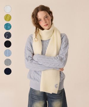 소프트 골지 머플러 -8color