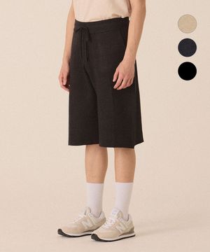 버뮤다 니트 팬츠 -3color
