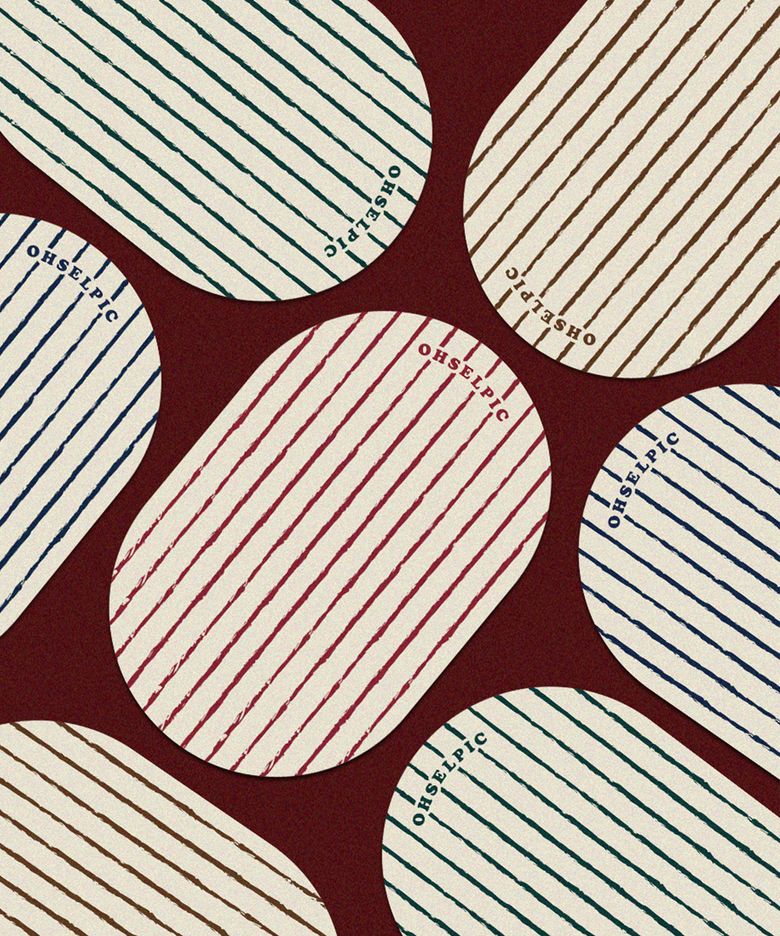 스트라이프 규조토 발매트 M(60x40) 4Color