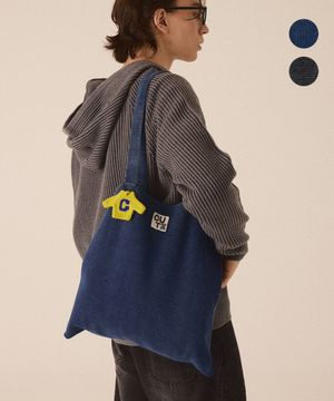 키링 워싱 니트 에코백 -2color