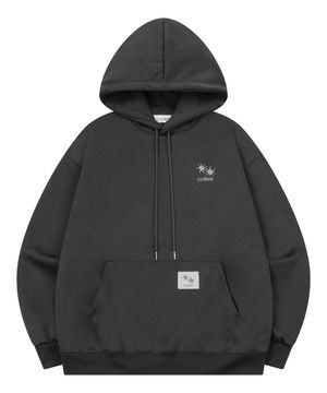 스몰 로고 후드 티 (2컬러)