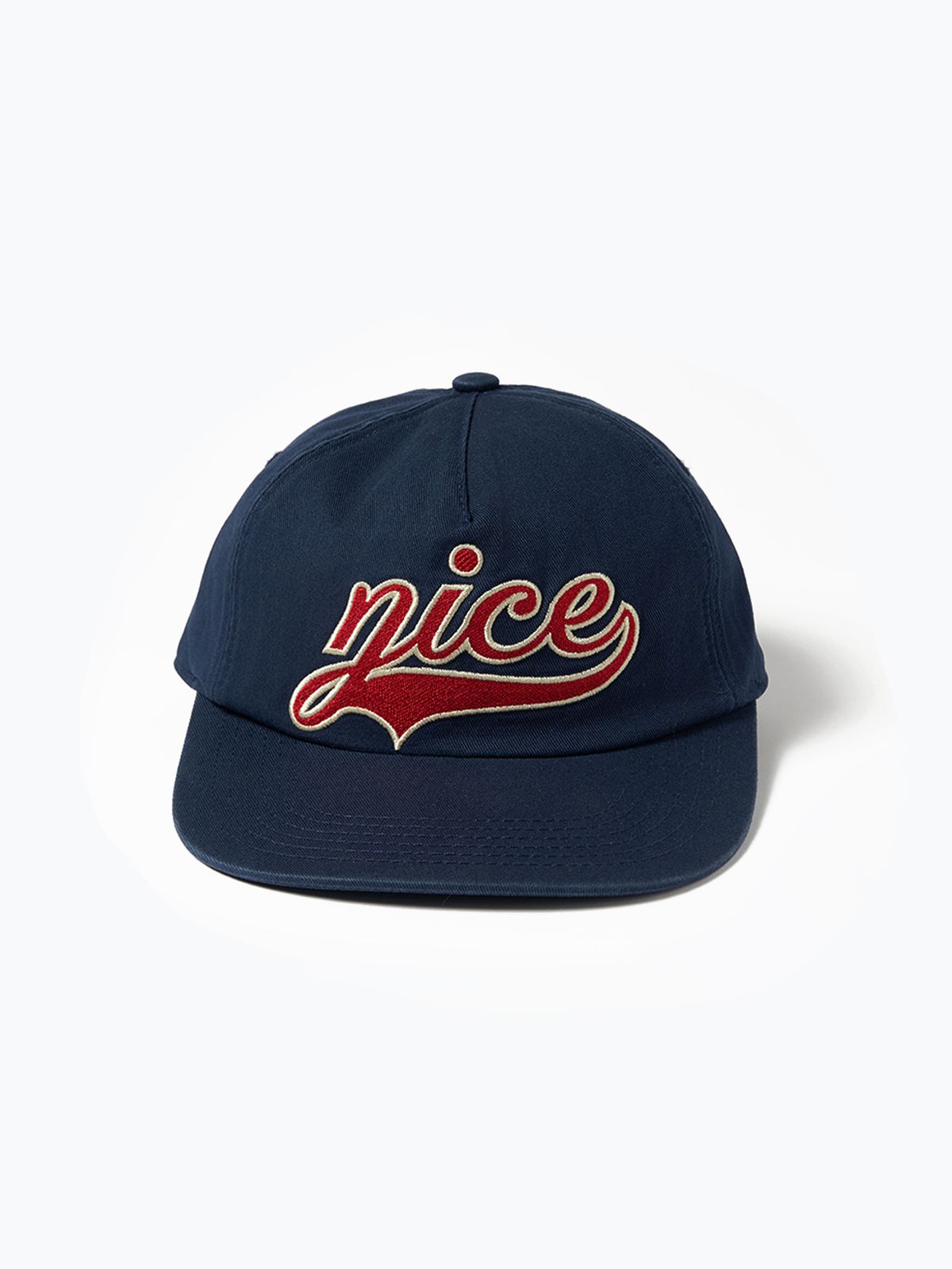 나이스웨더(NICEWEATHER) NW 베이스볼 로고 5P 캡 (네이비)