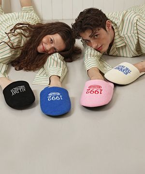 (uni) 스위트 호텔 테리 룸 슬리퍼 메모리폼 층간소음 실내화_2Size 핑크