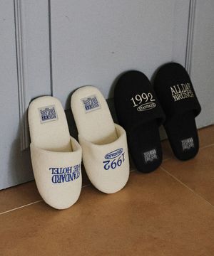 (uni) 스위트 호텔 테리 룸 슬리퍼 메모리폼 층간소음 실내화_2Size 아이보리