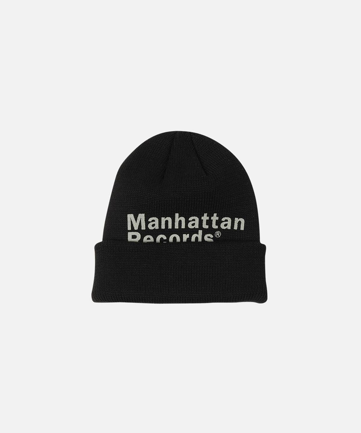 맨하탄레코즈(MANHATTAN RECORDS) MR Classic Logo Beanie - Black