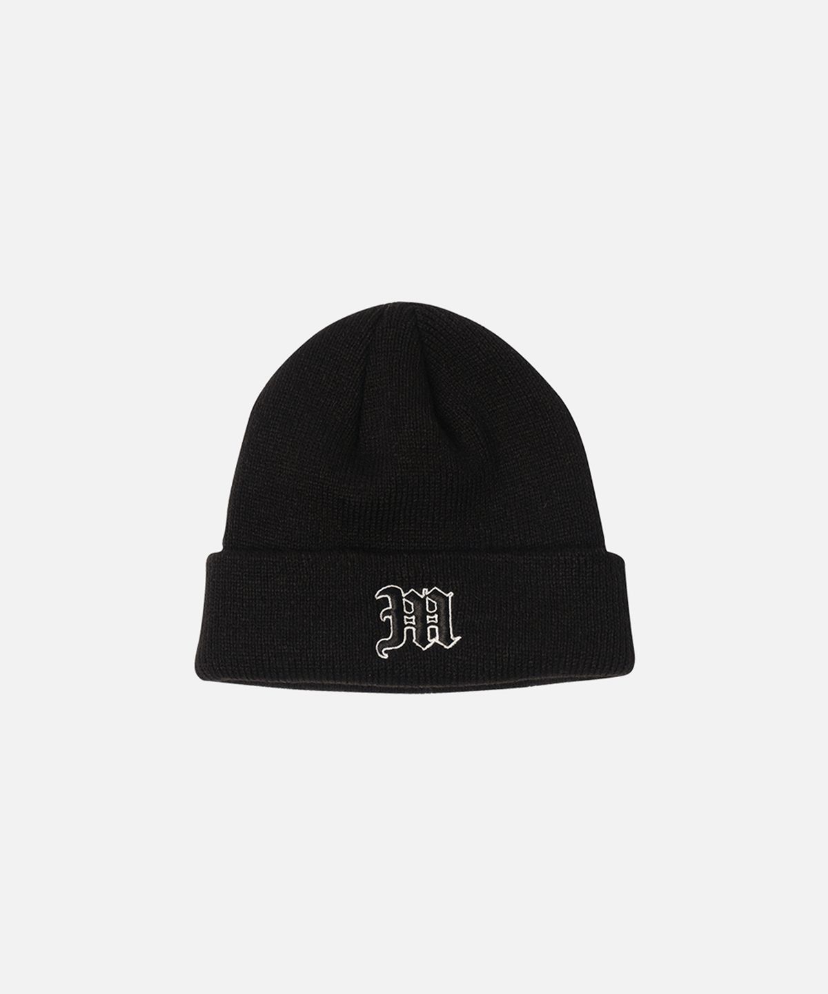 맨하탄레코즈(MANHATTAN RECORDS) MR OE Logo Beanie - Black