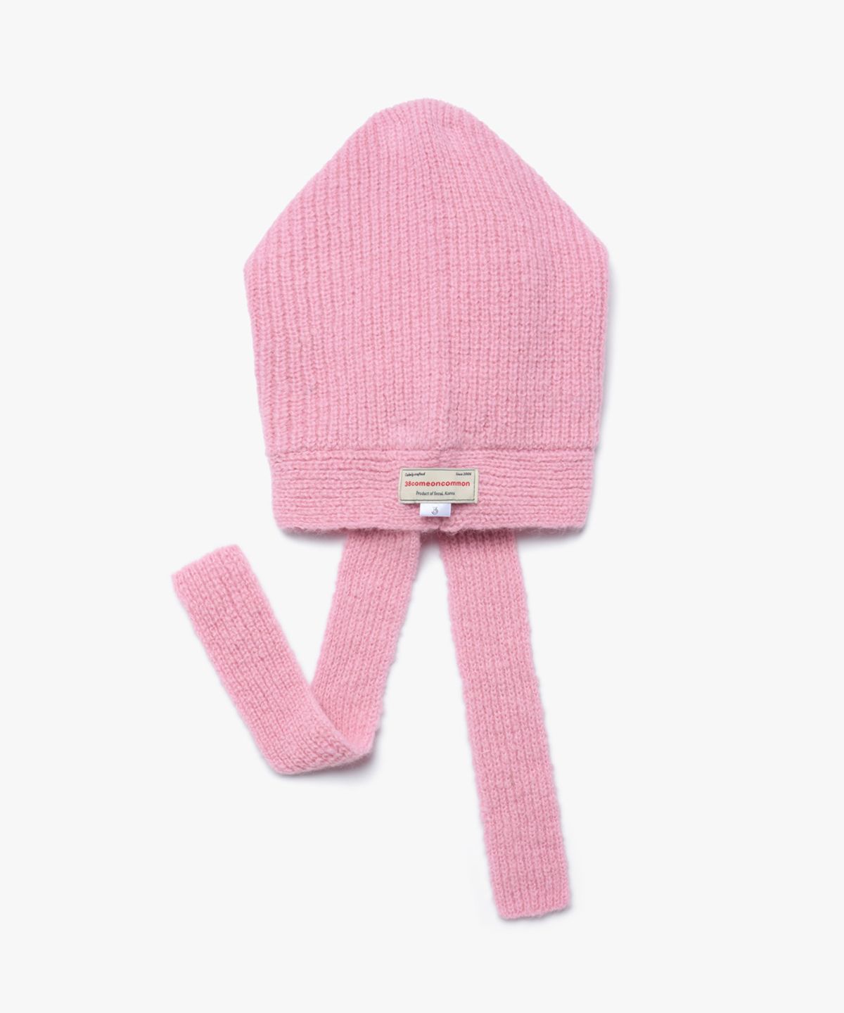 38컴온커먼(38COMEONCOMMON) Alpaca Blend Balaclava Muffler (Pink)