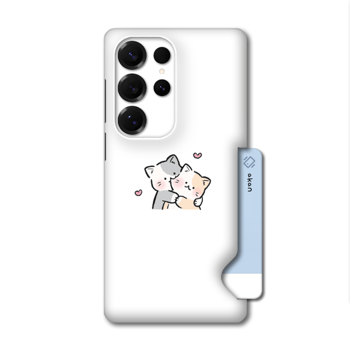 아칸(AKAN) 갤럭시 시리즈 율율 냥냥이 카드슬라이드 케이스