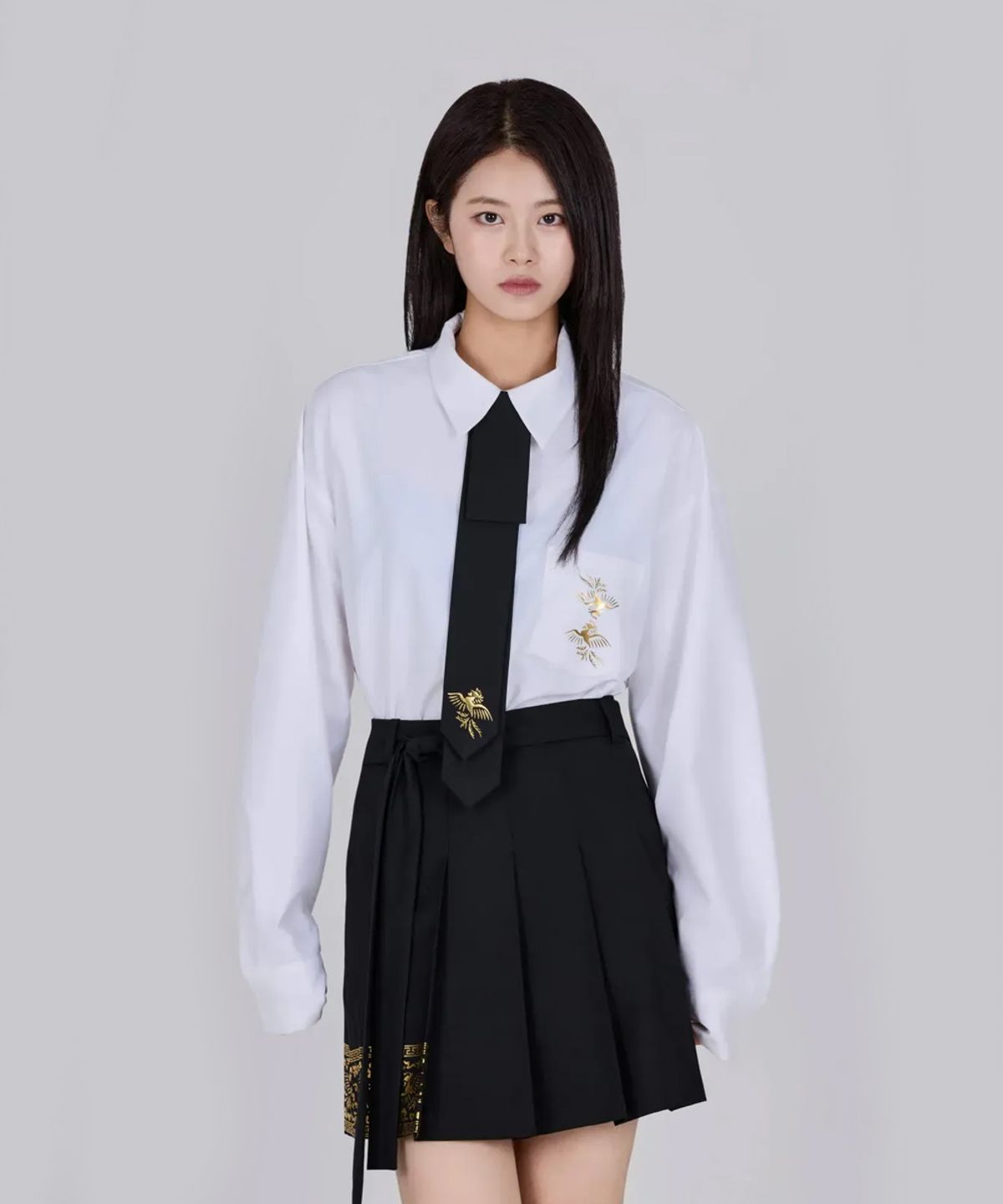 신서울(SHEENSEOUL) 스란 저고리 셔츠