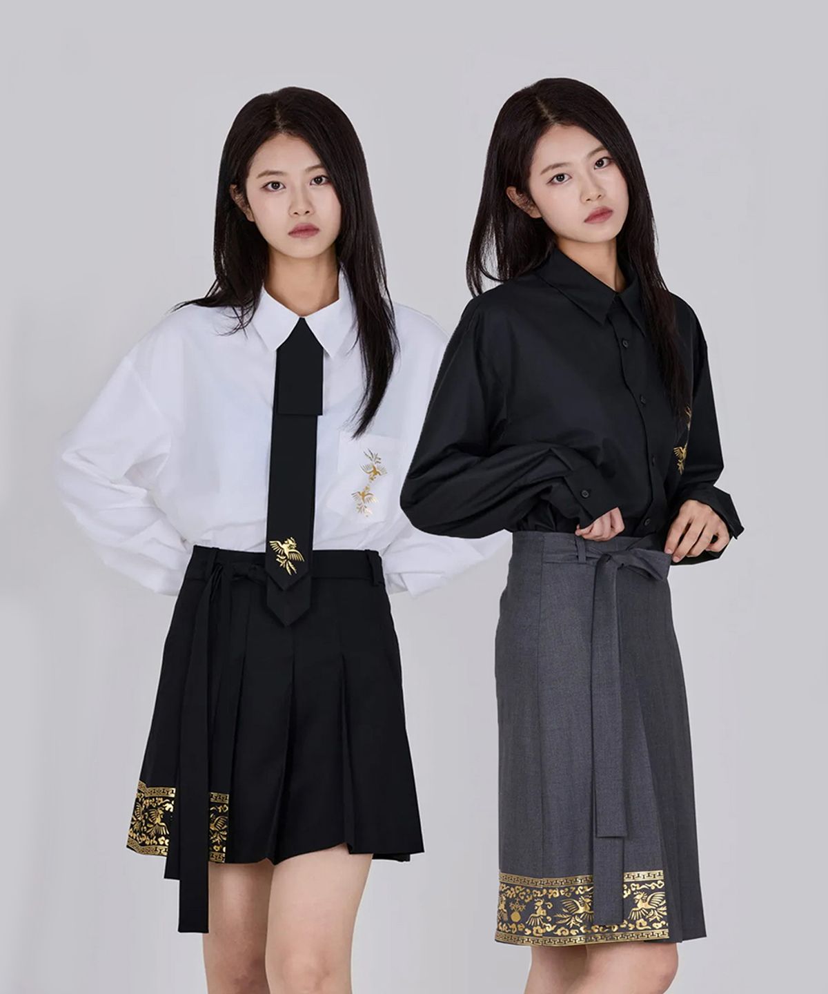 신서울(SHEENSEOUL) 스란 플리츠 스커트