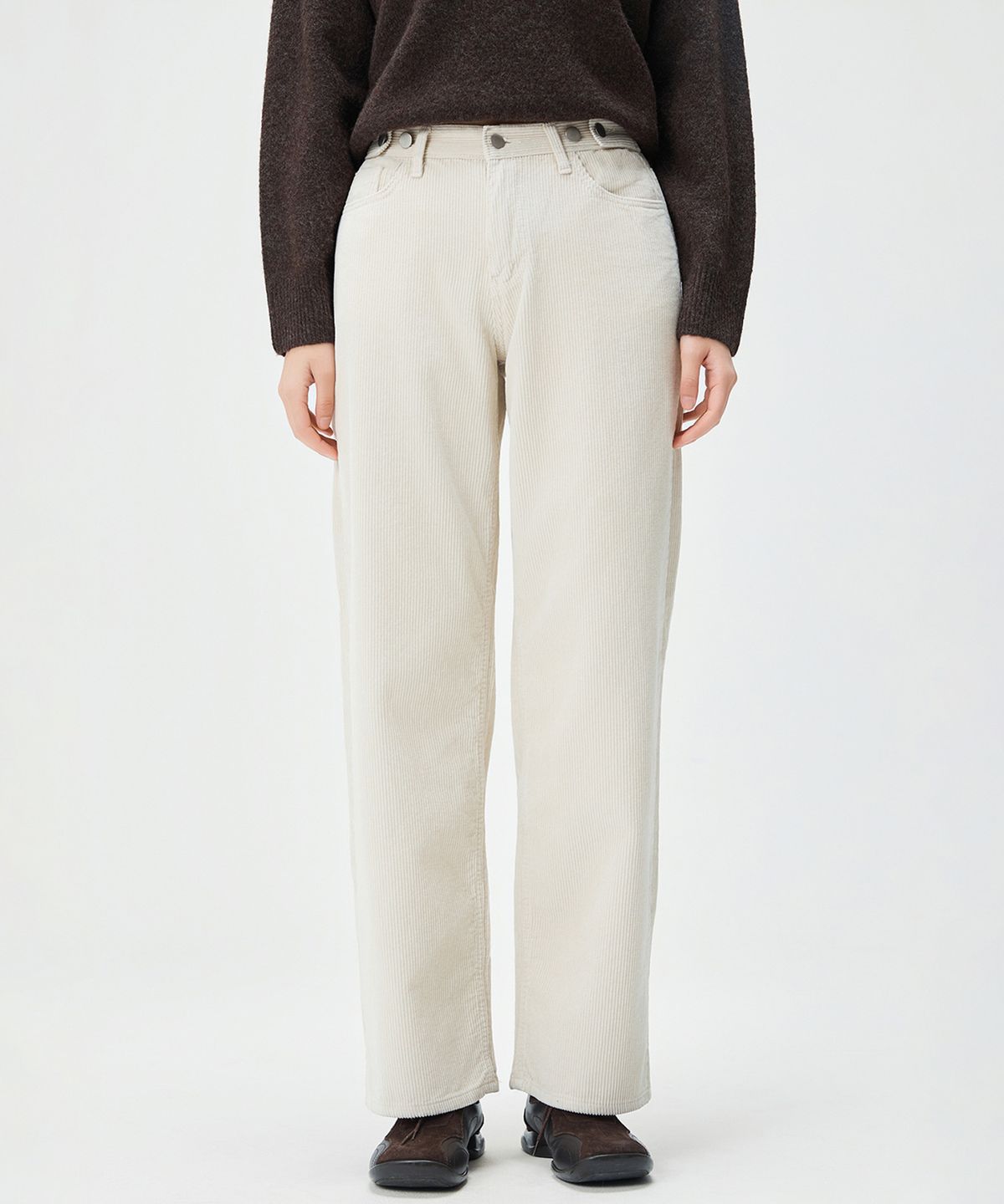 미쏘(MIXXO) 코듀로이 스트레이트핏 팬츠_MIWTCG31SS