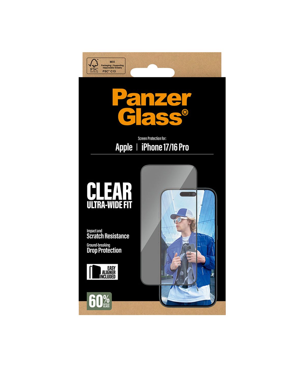 판저글래스(PANZER GLASS) 판저글래스 클리어 스크린 프로텍터 iPhone 17
