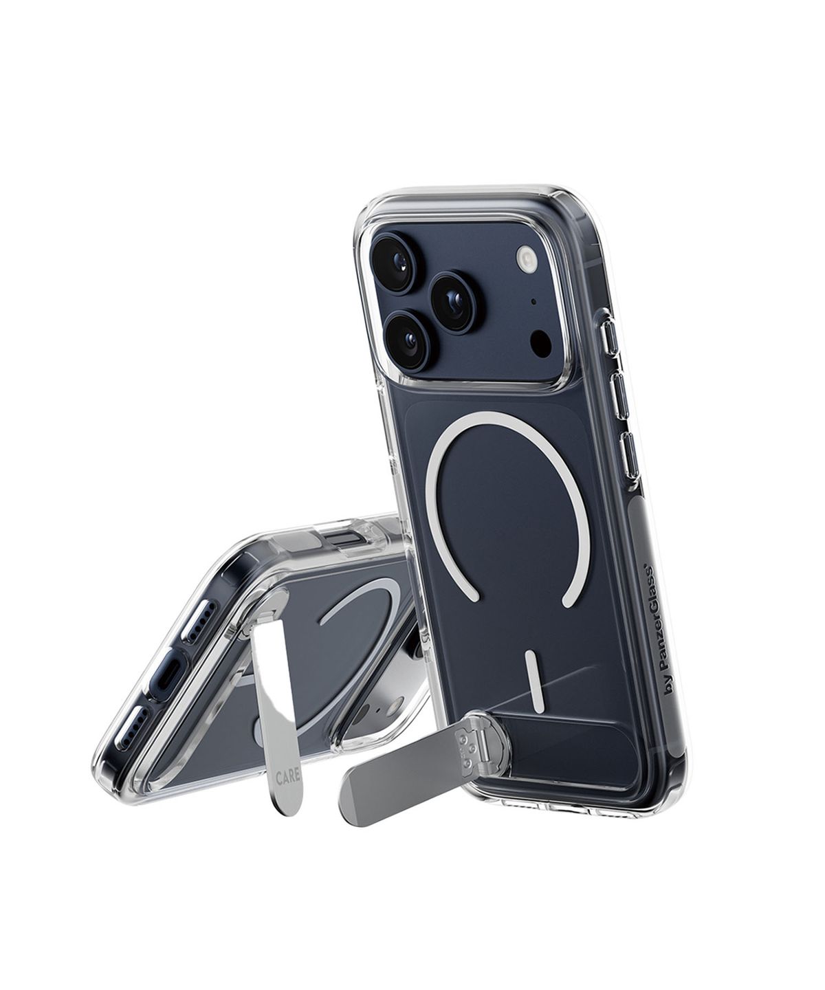 판저글래스(PANZER GLASS) 판저글래스 케어 클리어 맥세이프 킥스탠드 케이스 iPhone 17 Pro