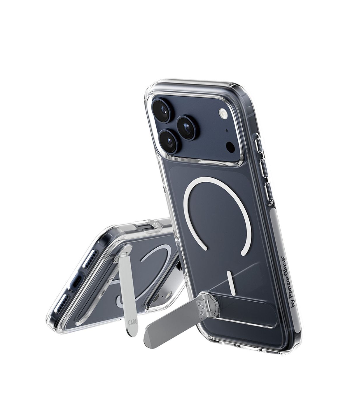 판저글래스(PANZER GLASS) 판저글래스 케어 클리어 맥세이프 킥스탠드 케이스 iPhone 17 Pro Max