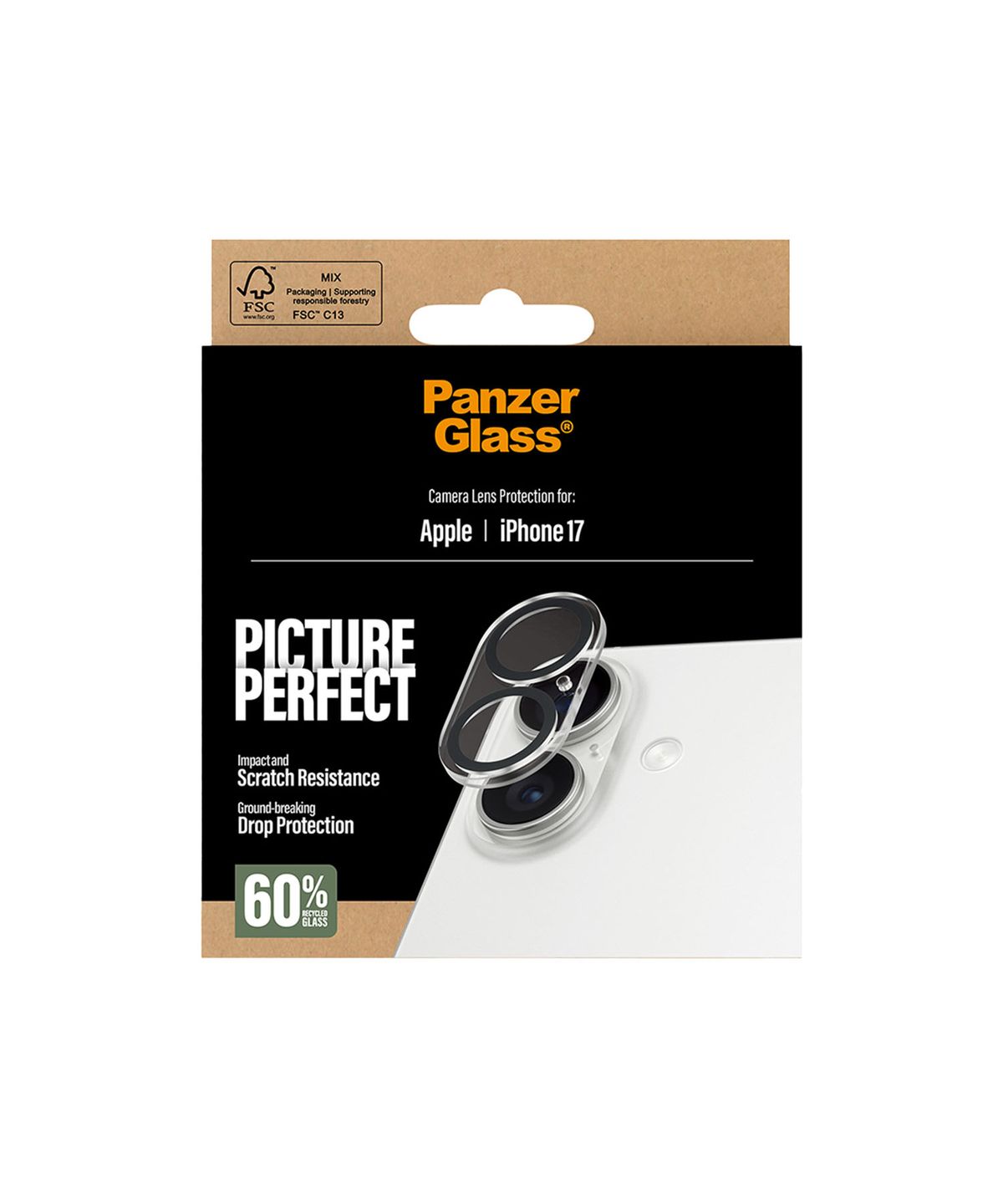 판저글래스(PANZER GLASS) 판저글래스 픽처퍼펙트 카메라 렌즈 프로텍터 아이폰 17