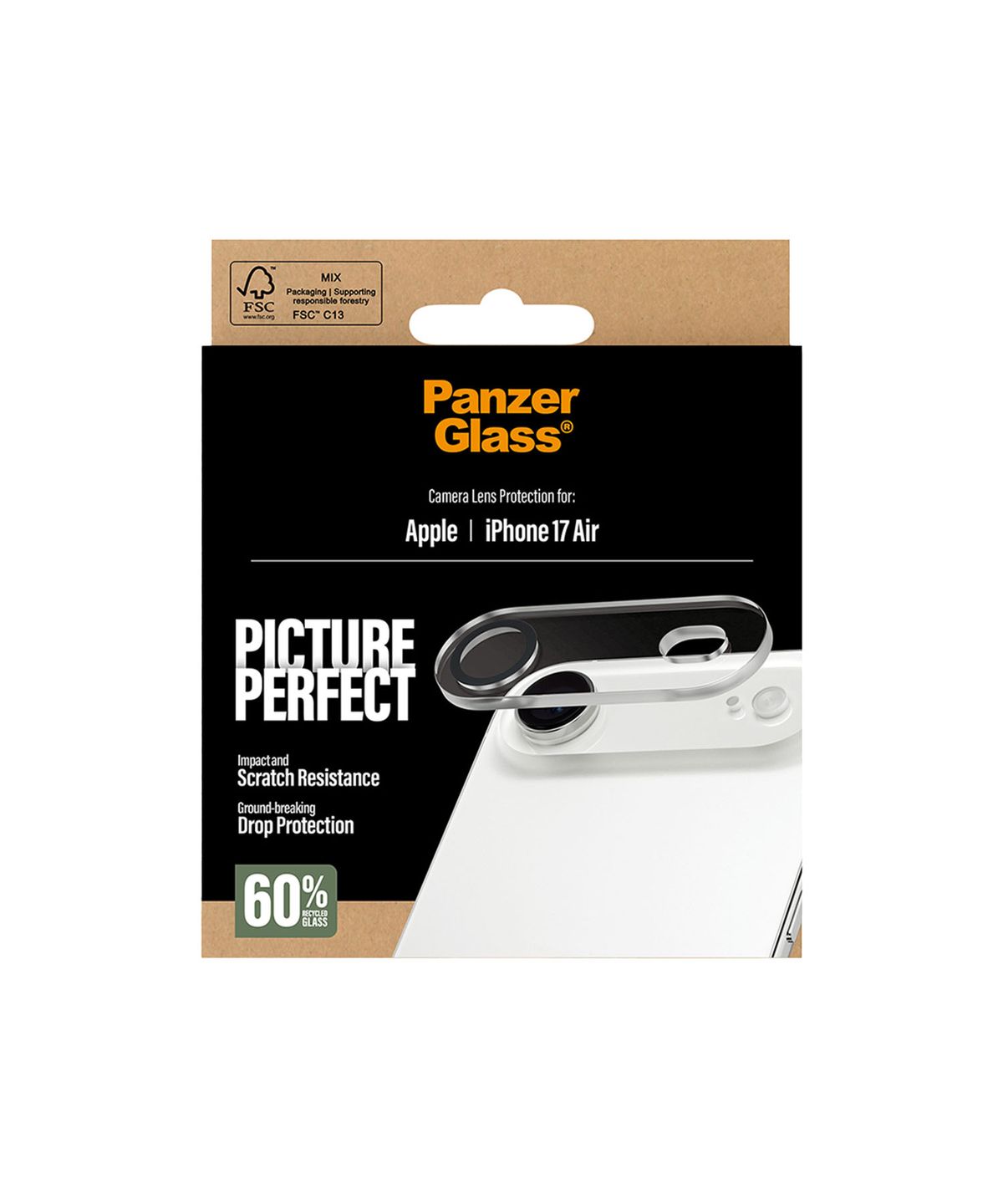 판저글래스(PANZER GLASS) 판저글래스 픽처퍼펙트 카메라 렌즈 프로텍터 아이폰 17 Air
