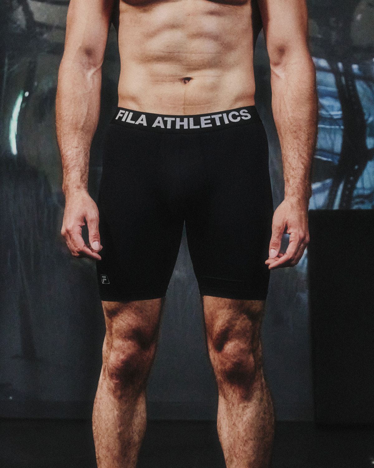 휠라언더웨어(FILA UNDERWEAR) 휠라 스포르트 남성 5부 레깅스 3colors(FI253LG12M001001)